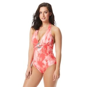 Contours by Coco Reef Brilliance Halter Bra Sized One Piece Swimsuit Bellavista